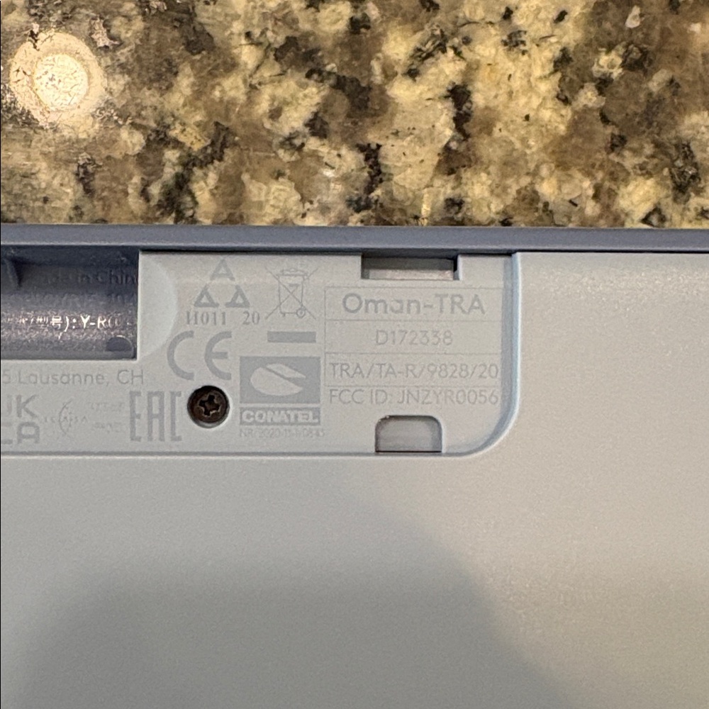 Blue Logitech Compact Wireless Keyboard - Picture 9 of 9
